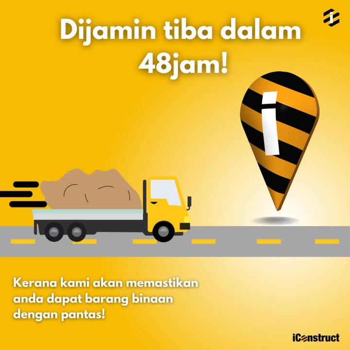 Barang Binaan Sampai Dalam Masa 48 Jam! 