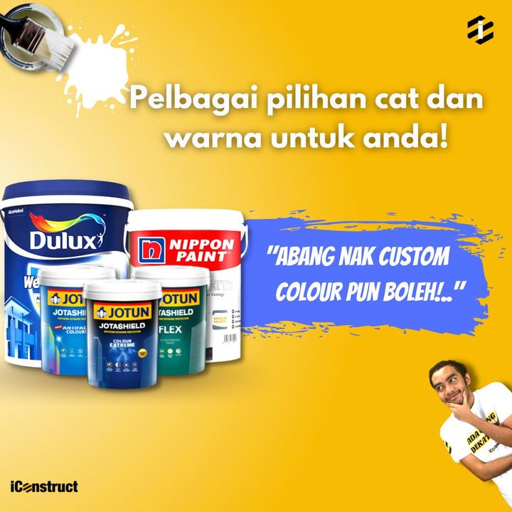 Ratusan Jenis Cat Dan Warna ! 