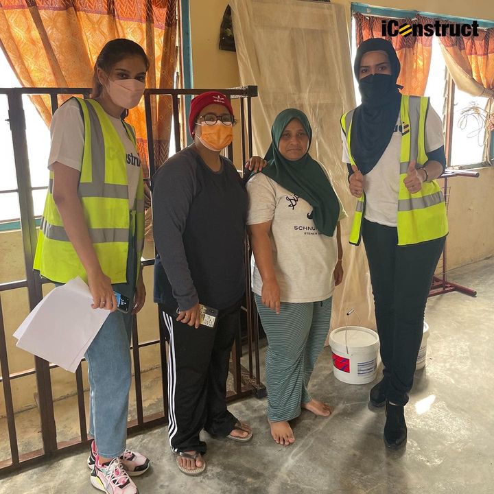 Alhamdulillah Bantuan Bahan Binaan Dapat Diagihkan Kepada Sebilangan 