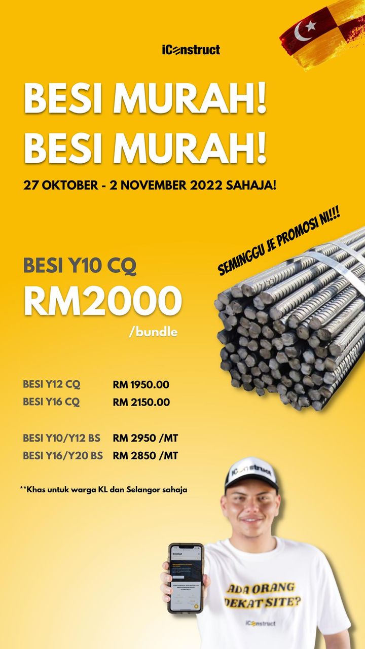 Kontraktor Kl Selangor Yang Nak Pakai Besi Sila 