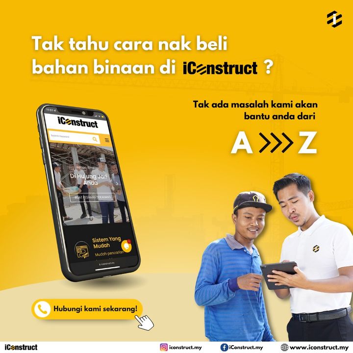 Tak Tahu Cara Nak Order Bahan Binaan Atau 
