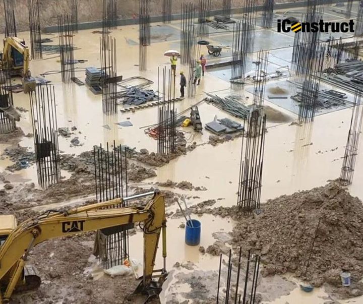 Sekarang Musim Hujan, Kerja - Kerja Site Banyak 