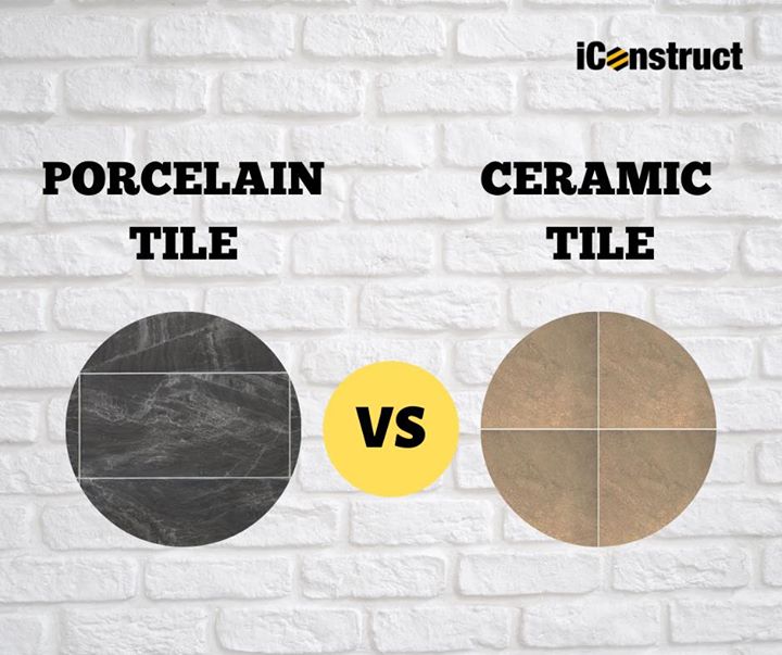 Perbezaan Porcelain Tile Dan Ceramic Tile 