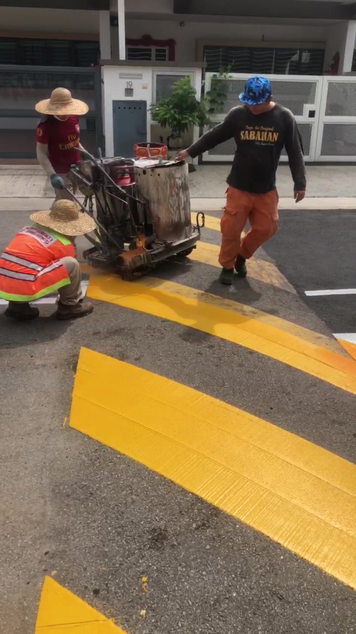 Buat Marking Untuk Jalan 