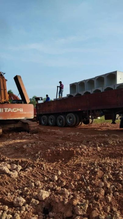 Harini Buat Penghantaran Box Culvert 750 X 750 