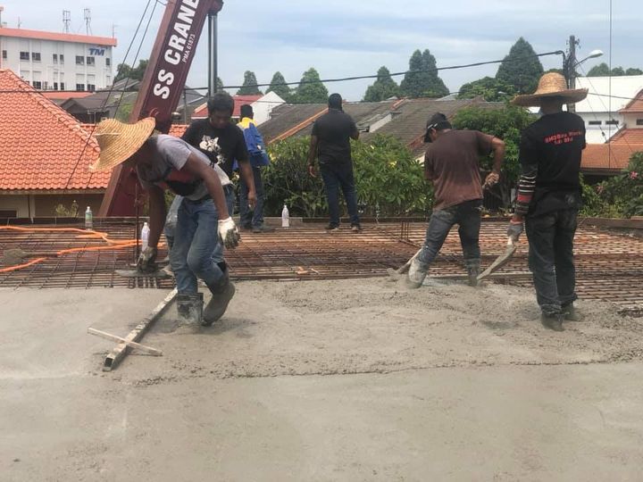 Supply Concrete Hari Ini Dekat Site Mr. Bala 