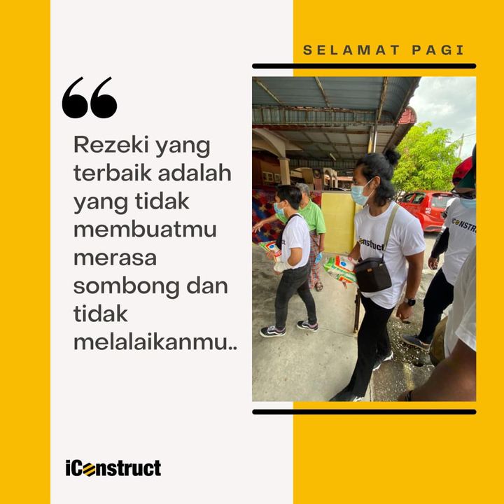 Selamat Pagi Kepada Semua Abang-abang Kontraktor! Semoga Segala 