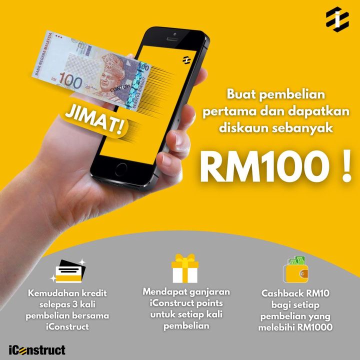 First Time Beli Dah Dapat Jimat Rm100??