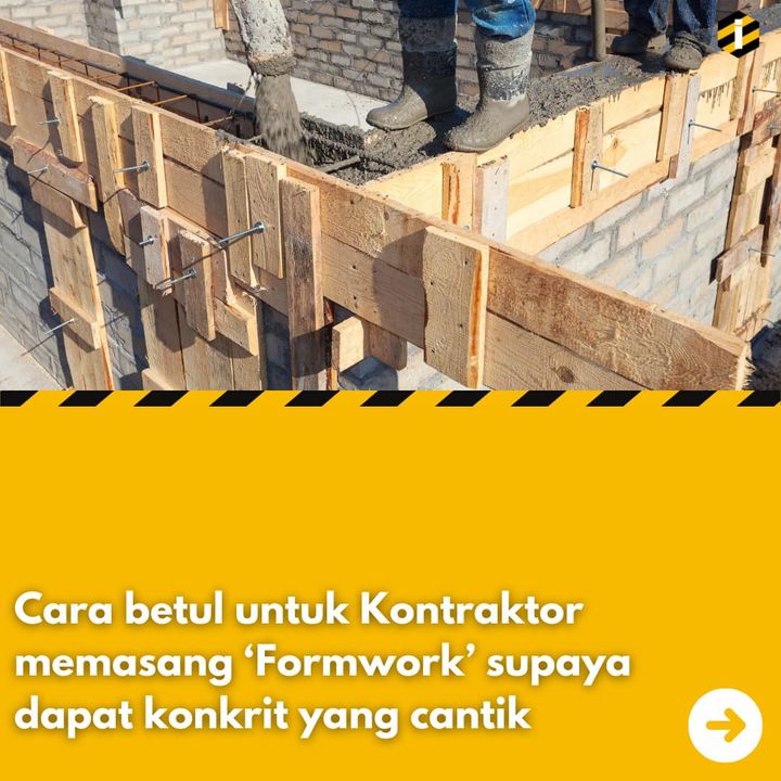 Jangan Buang Formwork Yang Dah Pakai !! ❌❌❌ 