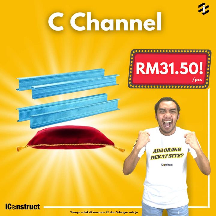 C Channel Rm31.50 Sahaja! 