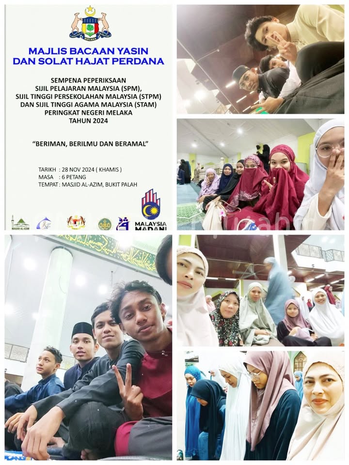 Hem Spm Majlis Bacaan Yasin Dan Solat Hajat 