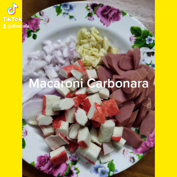 Macaroni Carbonara, Kesukaan Anak Lelaki Sulung, Makan Malam 