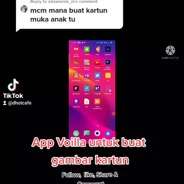 Cara Buat Dan Gunakan App Voila Untuk Buat 