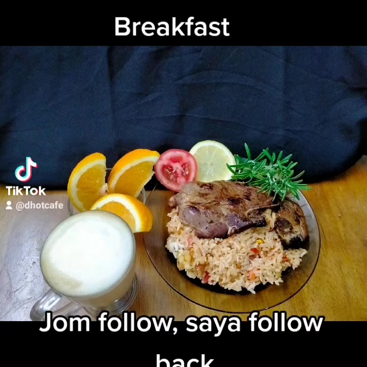 Breakfast Guys.... Jom Follow Tiktok Saya  