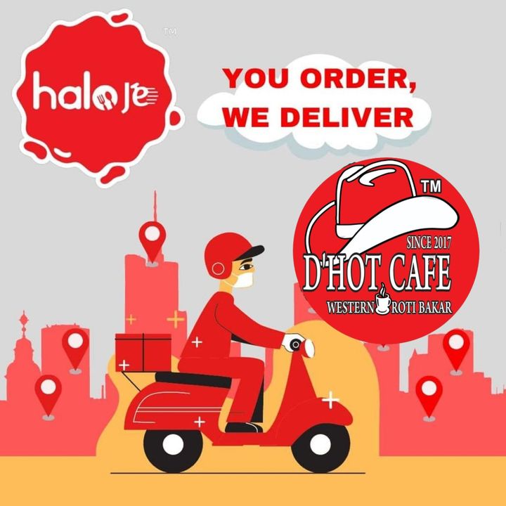 Sekarang Halo Delivery Sudah Ada Di D\'hot Cafe, 
