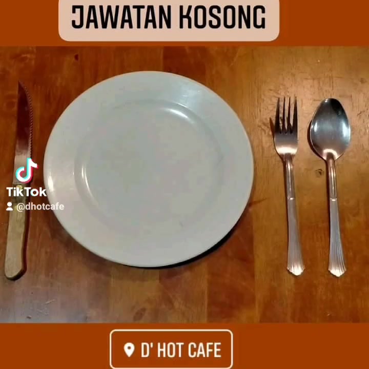 *jawatan Kosong D\'hot Cafe Nibong Tebal* 