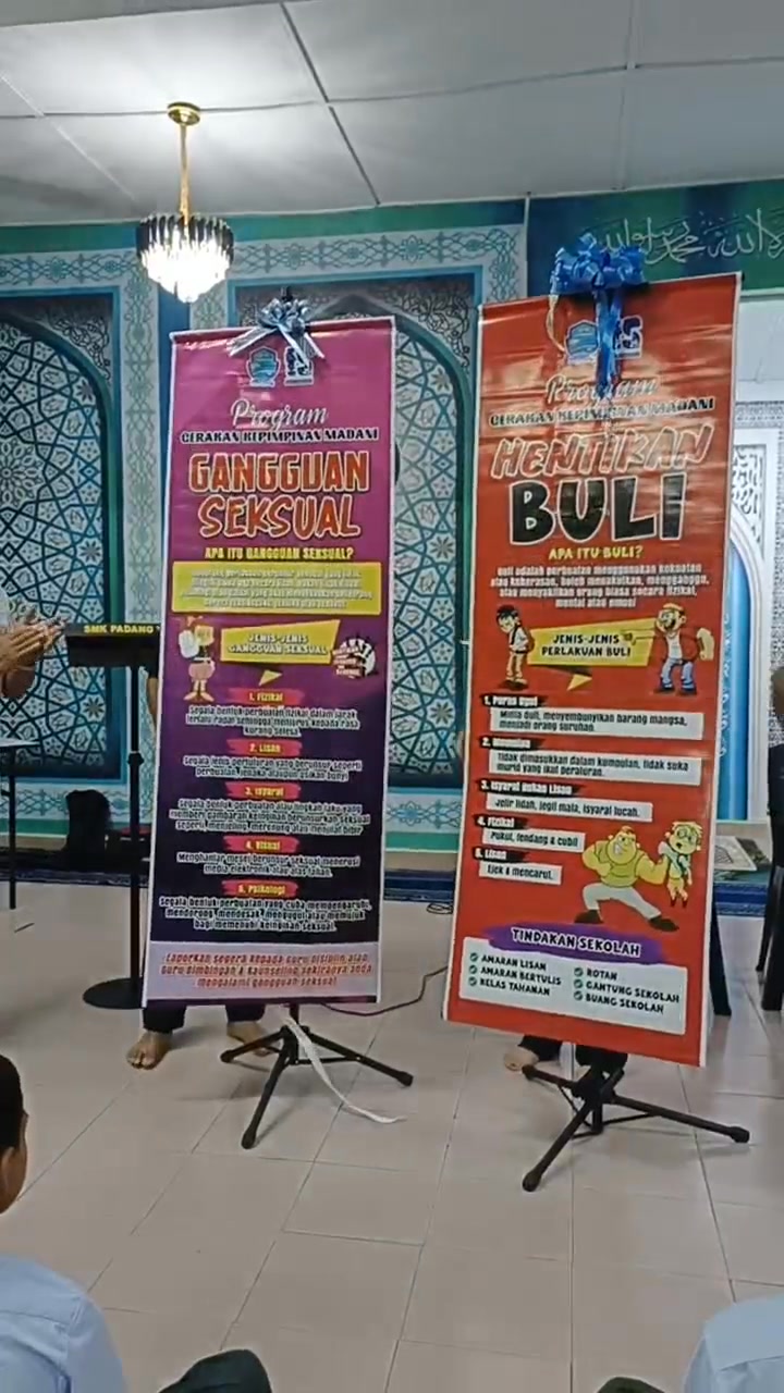 Majlis Pelancaran Program Gerakan Kepimpinan Madani (hentikan Buli 