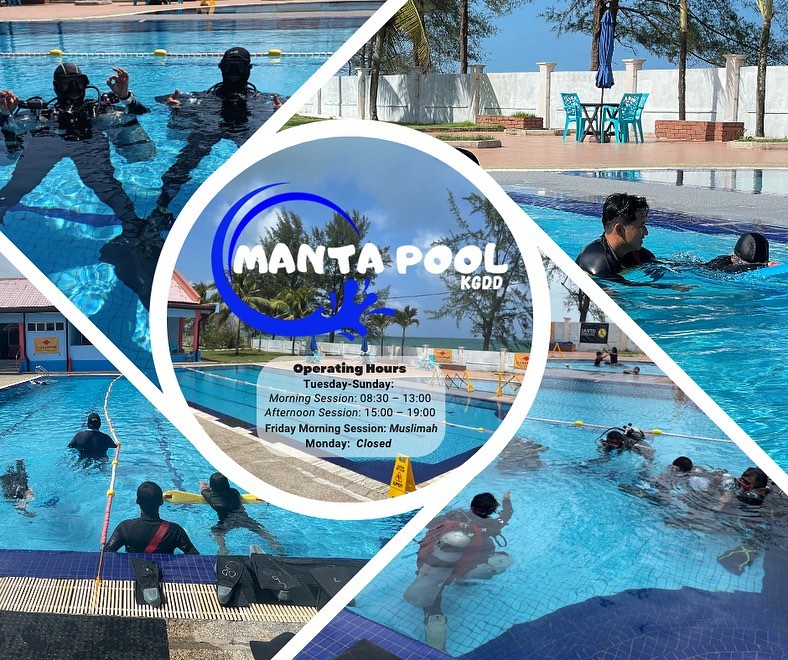 “manta Pool” Is Now Open. Hot Weather Outside? 