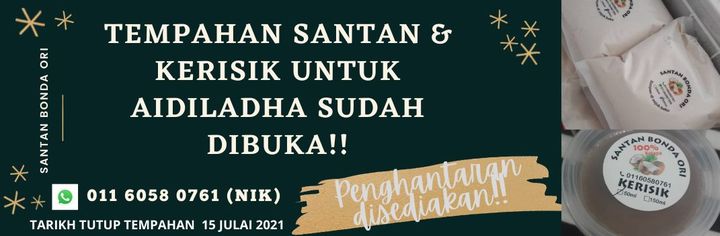 Untuk Tempahan Boleh Hubungi: 
