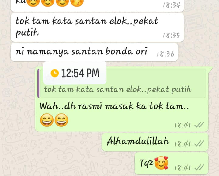 Feedback Dari Org Penang Gigih Customer Beli Stok 