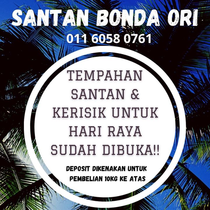 Tempahan Dibuka Sekarang...!! 