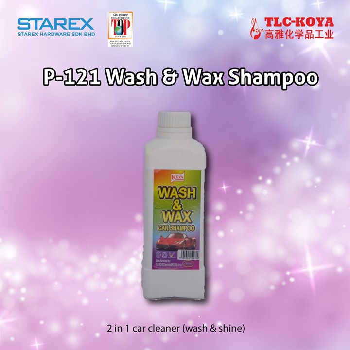 P 121 Wash Wax Shampoo Starex Hardware Sdn Bhd