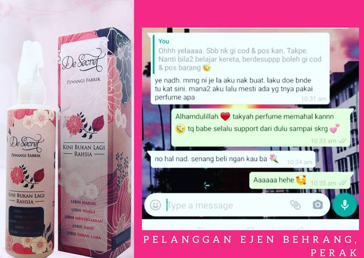Feedback Dari Pelanggan Ejen Behrang, Perak...jauh Didatangkan Perak 