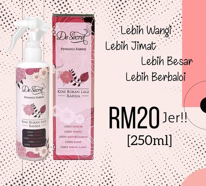 Mahal? Mana Ada Mahal.. Rm20 Untuk 250ml, Satu 