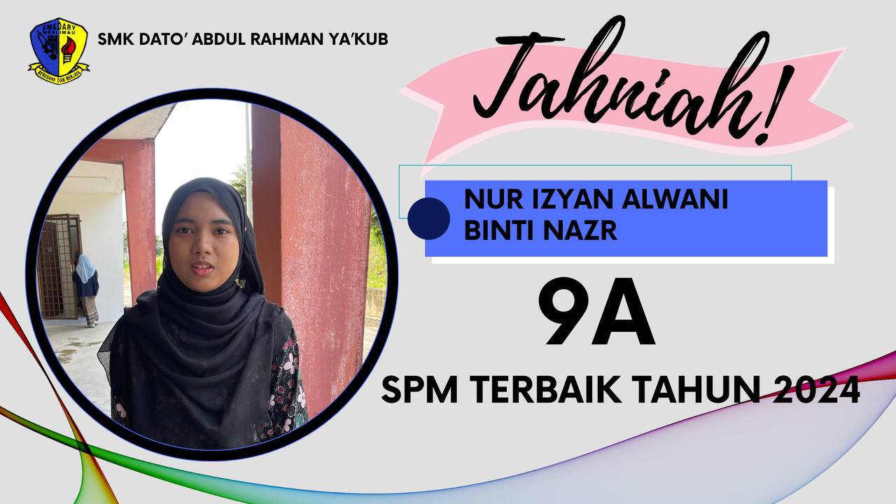 Tahniah!! 