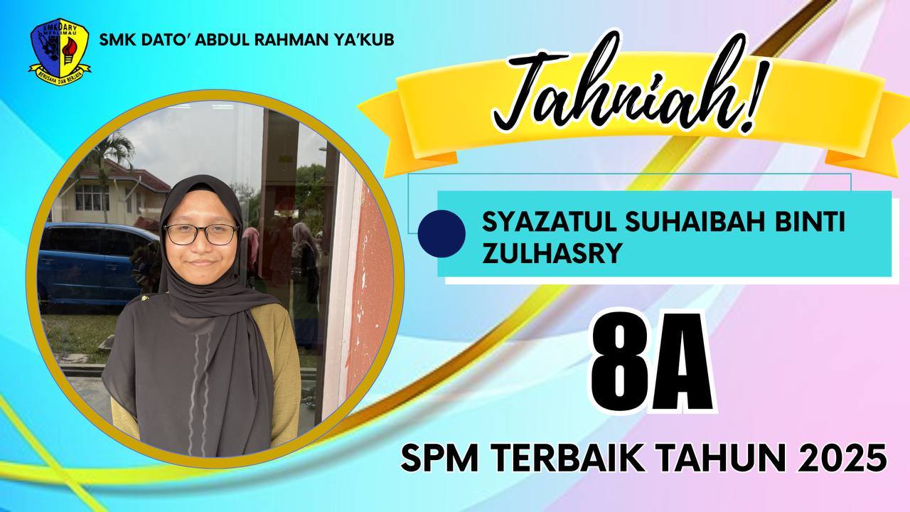 Tahniah Kepada Calon Spm 2025 Yang Mencapai Kecemerlangan. 