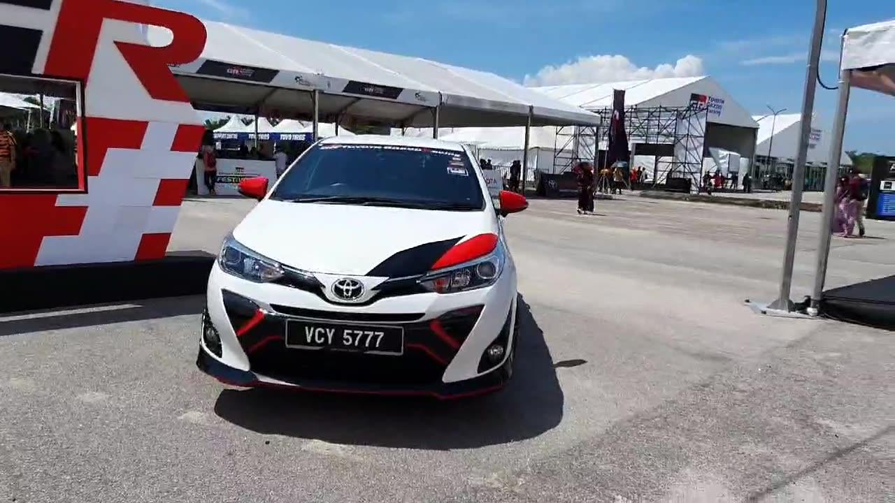 Tengku Djan Langgar Tembok Di Gazoo Racing Penang 