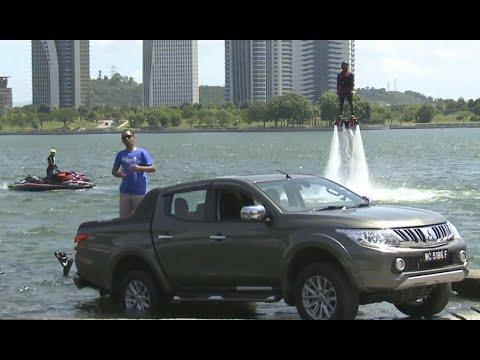 Apa Kena Mengena Mitsubishi Trition Adventure Dengan Flyboard 