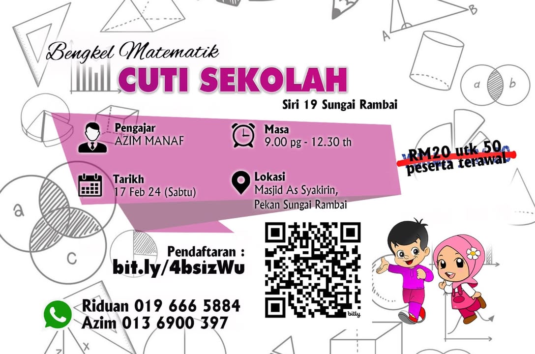 Bengkel Matematik Kuasai Sifir Siri 19 Sungai Rambai 
