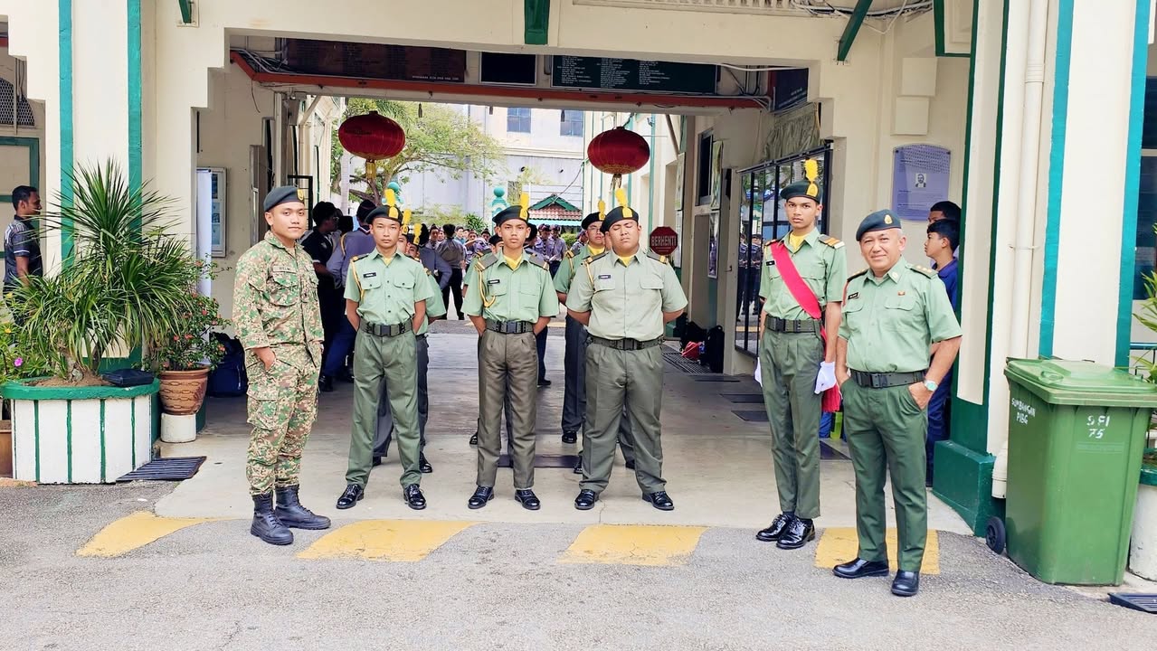 Pertandingan Kawad Kaki Unit Beruniform Smk St Francis 