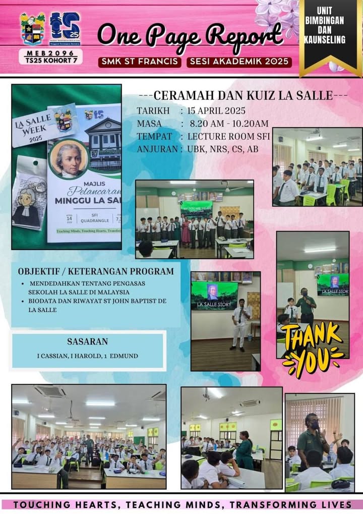 Unit Bimbingan Dan Kaunseling , Telah Mengadakan Beberapa 