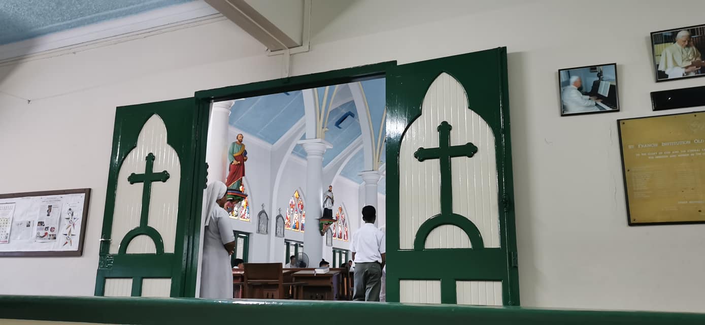 First Friday Mass In The Chapel At 7.30am 