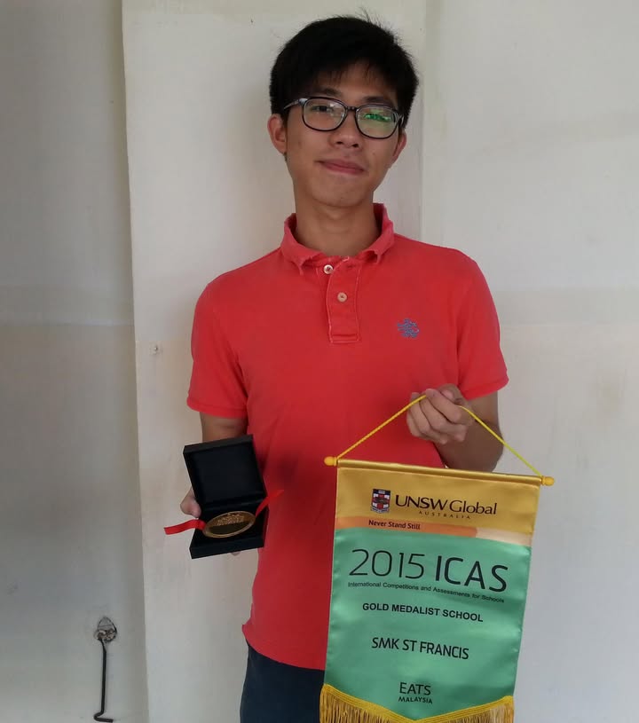 Congratulations To Brandon Quek ( Class Of 2014 