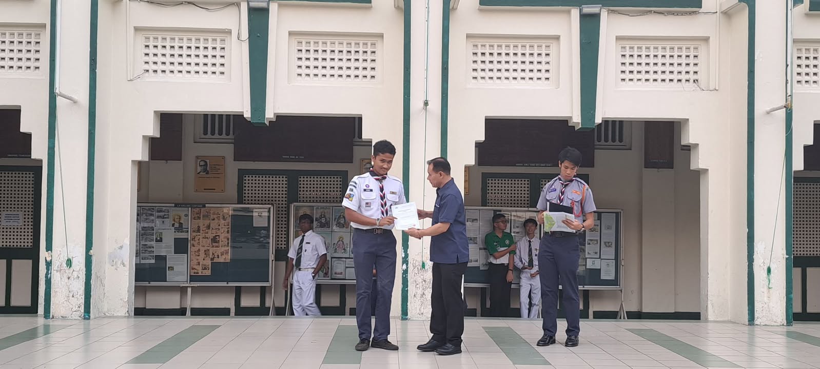 2 Pelajar Dari Sea Scouts 7th Fort Telah 