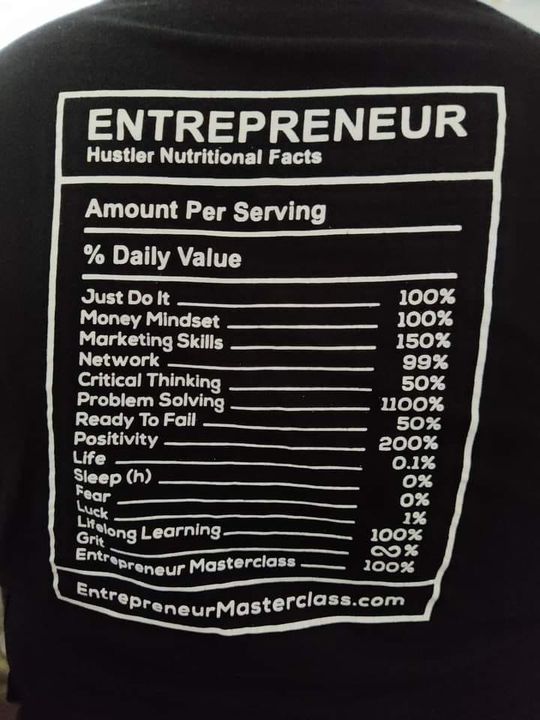 Morning Entrepreneur! 