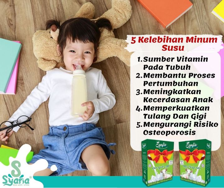 Sihat Dan Ceria Minum Susu! 