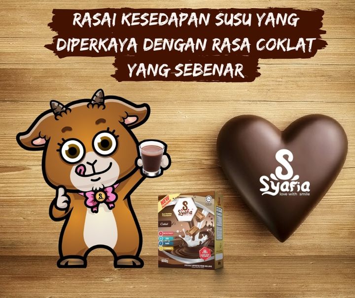 Susu Syafia Coklat Dengan Rasa Coklat Yang Memukau! 