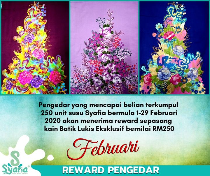 Reward Pengedar Feb 2020 