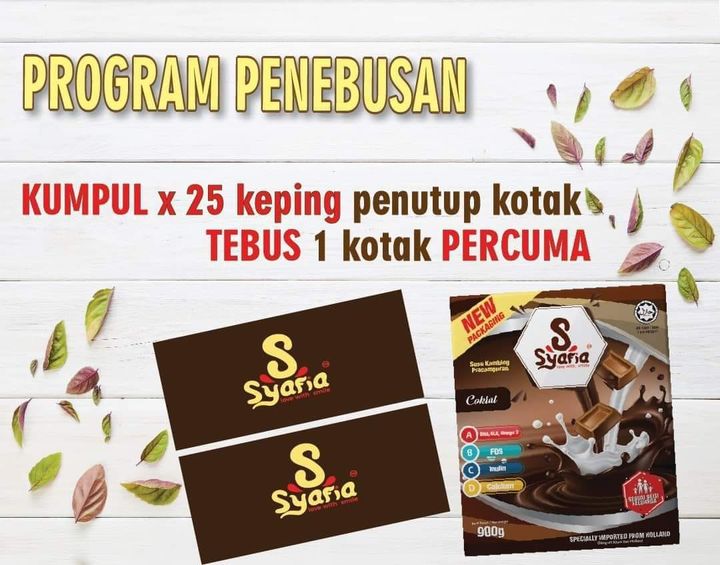 Nak Free 1 Kotak Susu Syafia