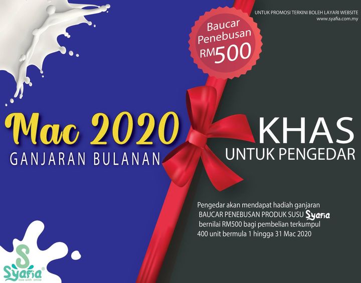 Wow..pengedar Berpeluang Untuk Dapat Rewards Baucar Produk Susu 