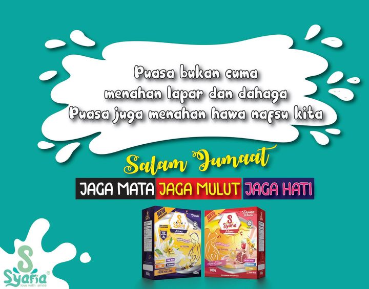 Salam Jumaat Buat Semua Syafia Lovers Kesayangan Cik 