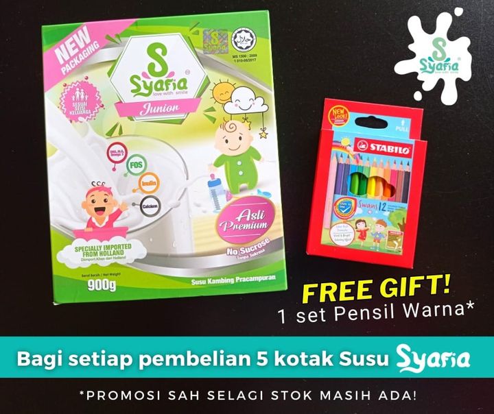 Bagi Setiap Pembelian 5 Unit Susu Syafia Dapat 