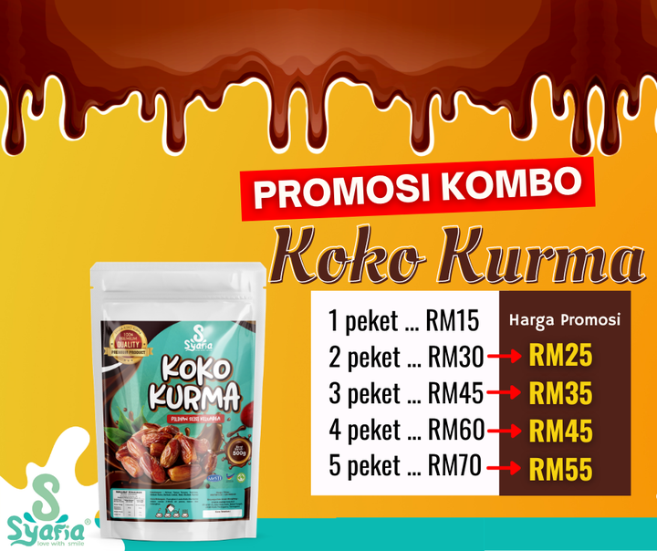 Wow...sekarang Ada Promosi Harga Murah Kombo Syafia Koko 