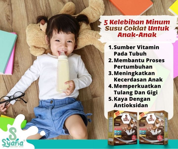 Susu Coklat Diperkaya Gabungan Susu Kambing, Coklat Dan 