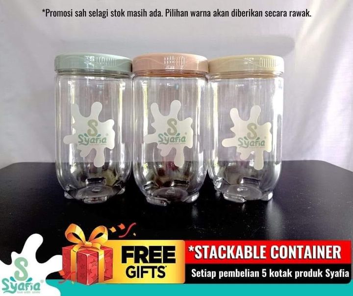 Wowww Syoknya Dapat Free Gift Stackable Container!!!!