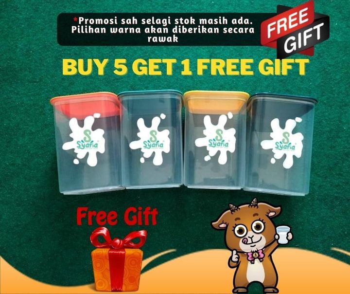 Free Gift 'container' Eksklusif Syafia 